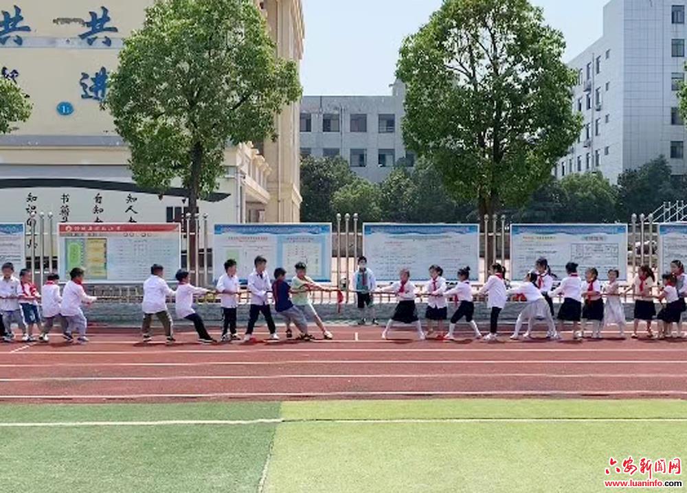 舒城县实验小学西校区:"疫"样"六一" 童心飞扬