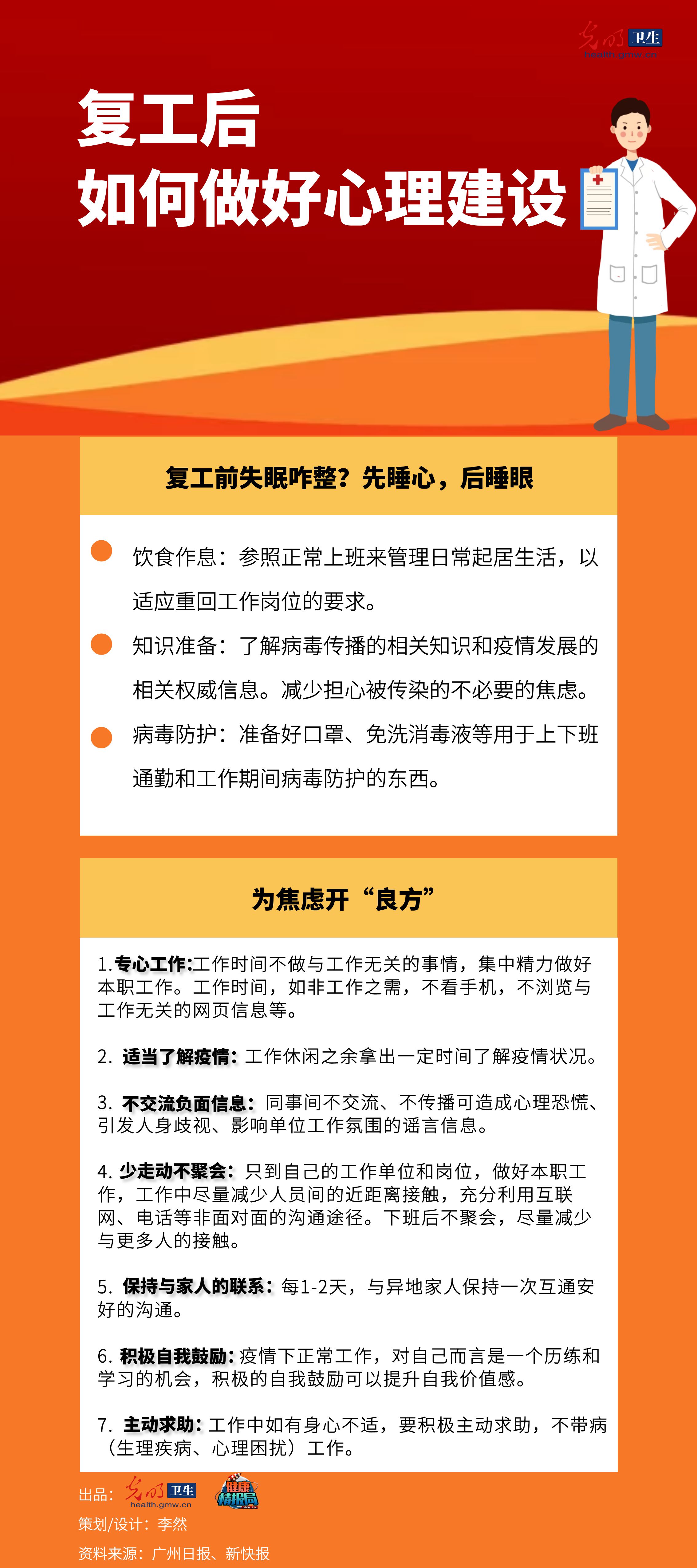 复工后如何做好心理建设？