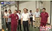 束学龙到六安经济技术开发区调研 