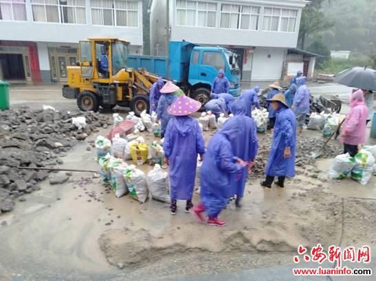 单龙寺镇：党员先行筑牢防汛堡垒 红色引领凝聚先锋力量
