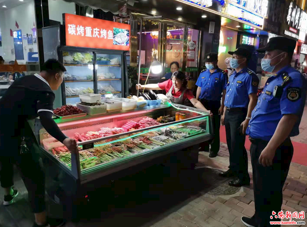 裕安城管：整治夜市助创城