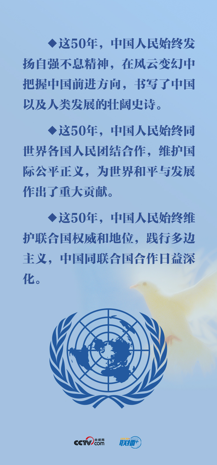 联播+丨这个特殊的日子 习近平为中国、为联合国发出“中国强音”