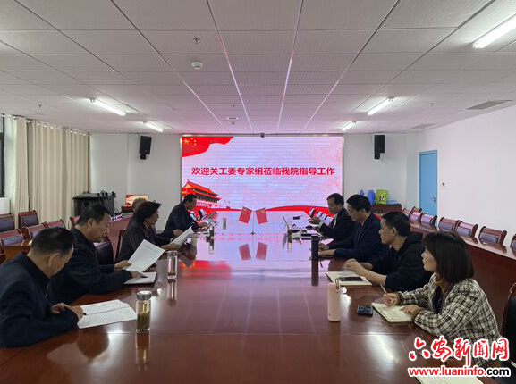 金安区关工委一行赴市四院调研指导工作