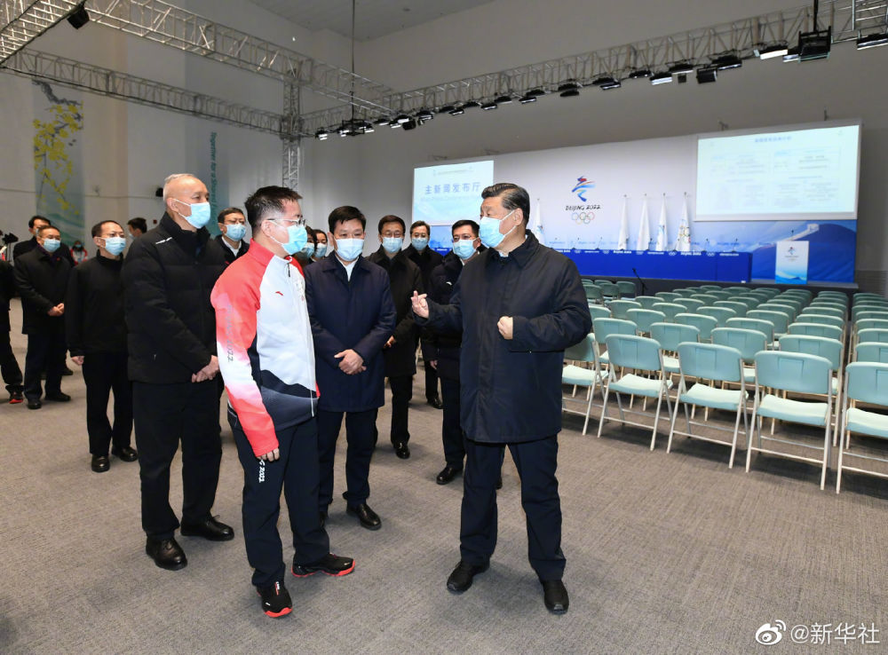 习近平：传播冬奥消息，讲好中国故事
