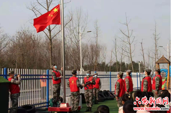 爱国教育进校园红耀江淮在行动