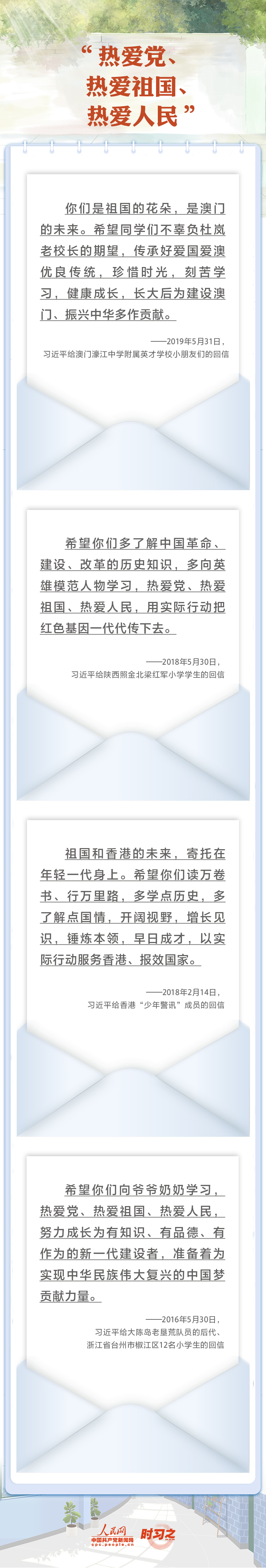 这一封封回信，是习近平对他们寄予的厚望