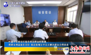 叶露中在裕安区接待来访群众时强调：把群众利益放在首位 依法依规公平公正解决群众合理诉求