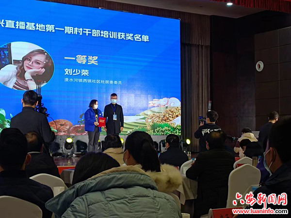 六安霍山：电商直播展粹英