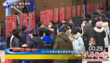 2023年舒城县就业援助现场招聘会成功举行