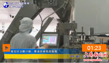 裕安区分路口镇：推动企业技改提级
