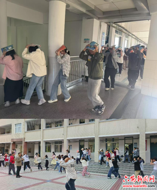 筑牢校园安全防线——六安二中多举措开展防灾减灾宣传活动
