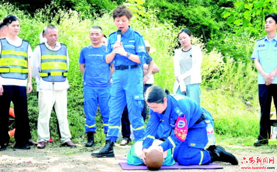 防溺水课堂进乡村